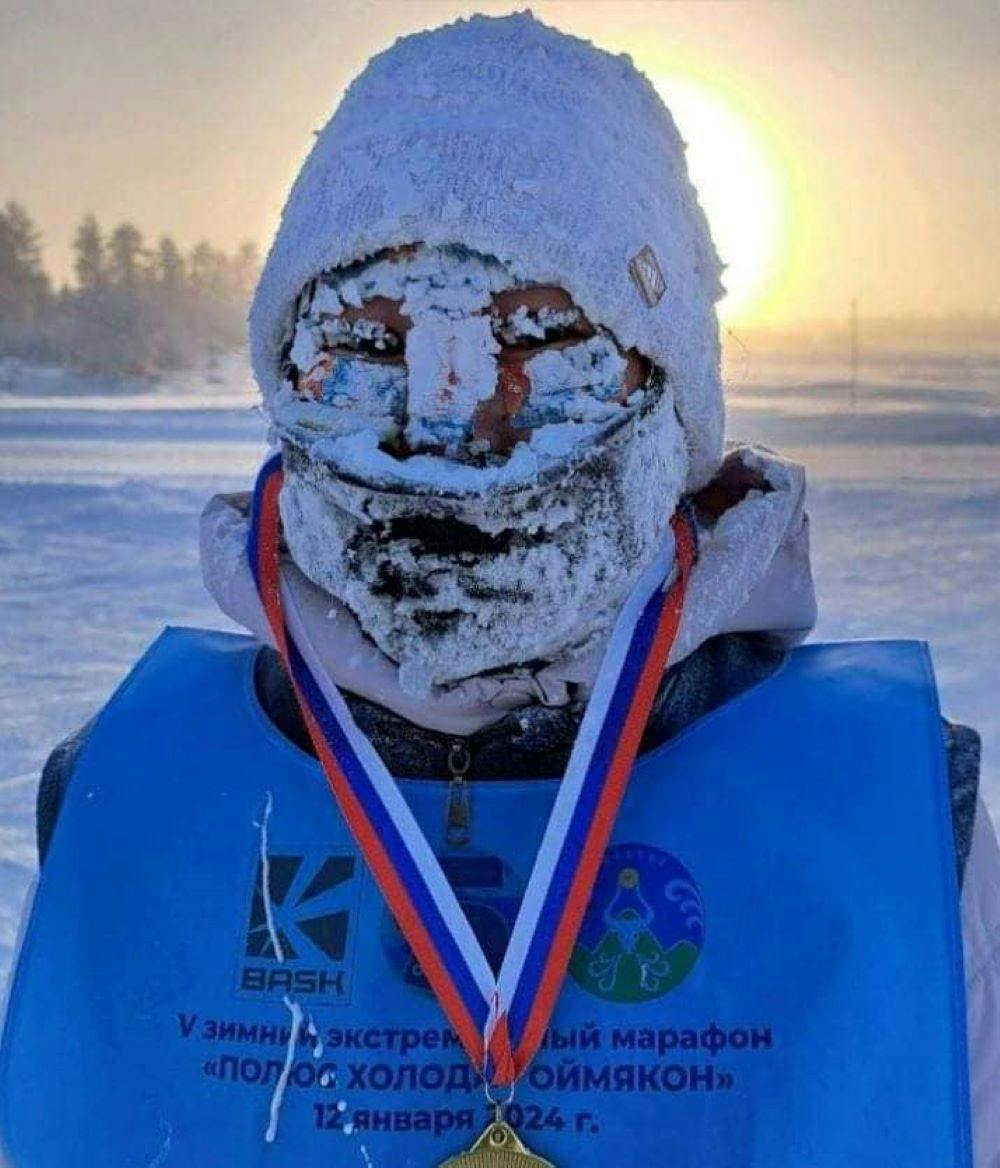 Έτρεξαν μαραθώνιο στους -54,9°C στη Ρωσία (vid) runbeat.gr 